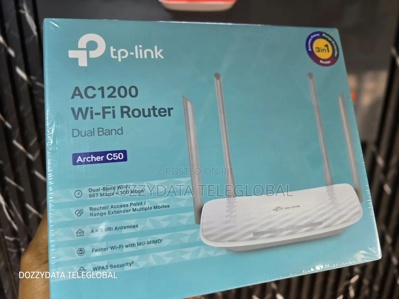 Tplink AC1200 Wifi Router Dual Band Archer C50