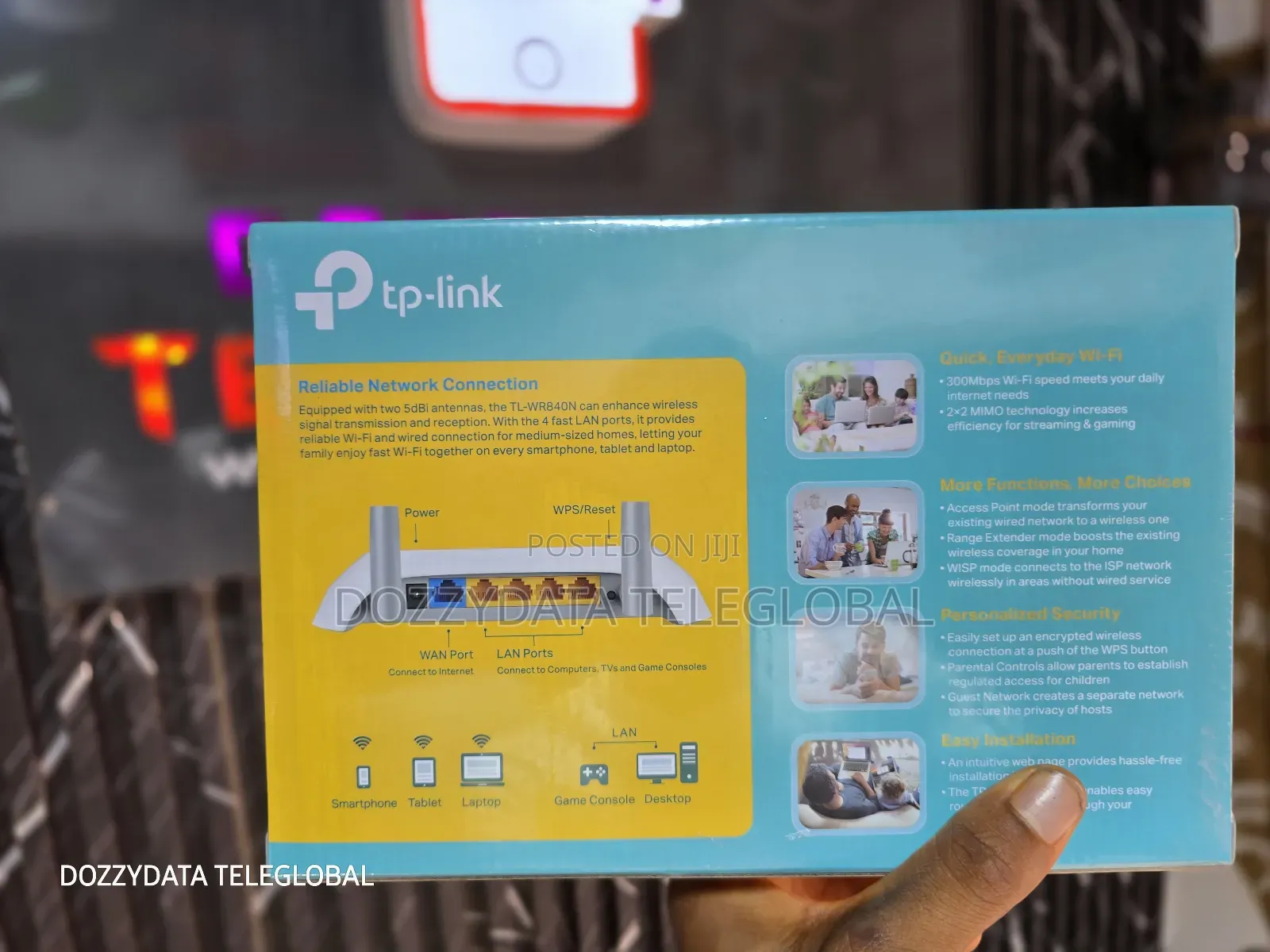Tplink 300mbps Wireless N Router TL-WR84ON
