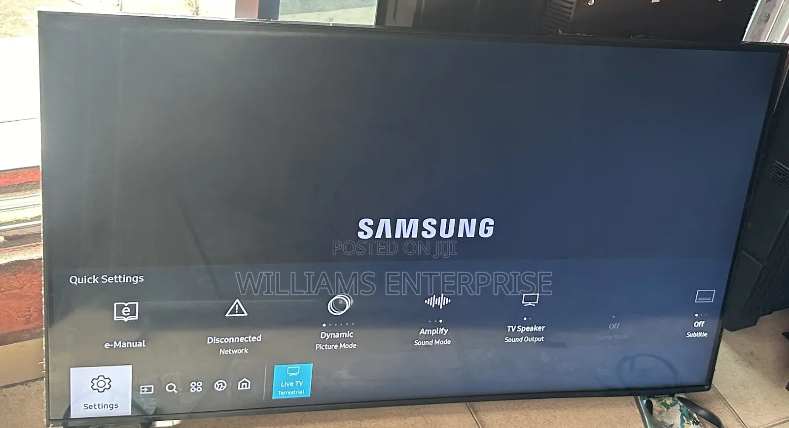 Samsung 43 Inches Smart Tv Air Slim Design