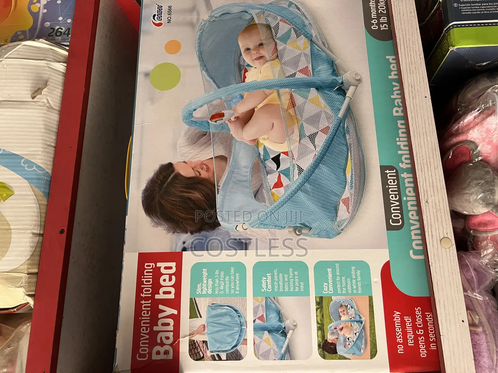 Convenient Folding Baby Bed