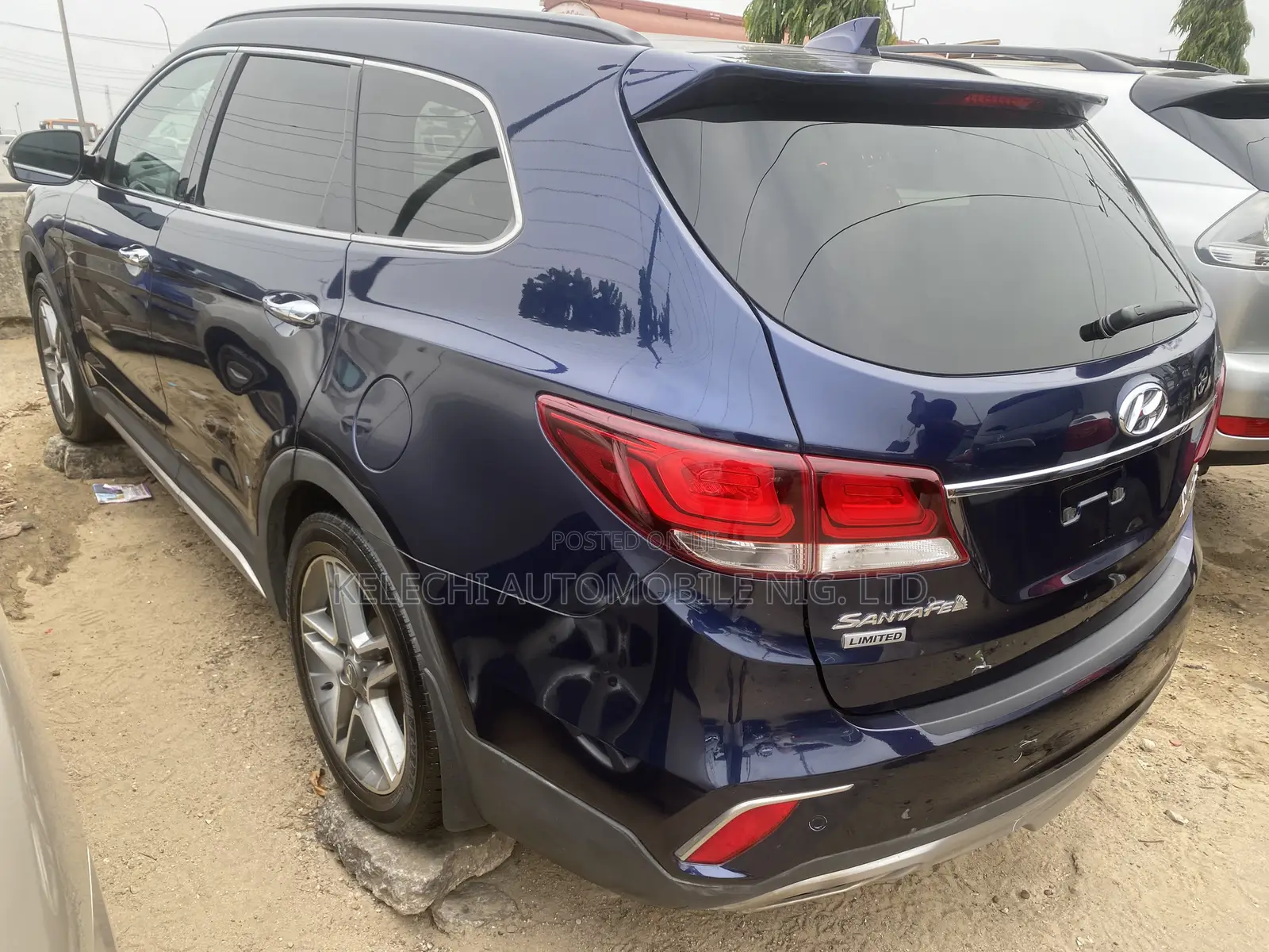 Hyundai Santa Fe Limited AWD 2016 Blue