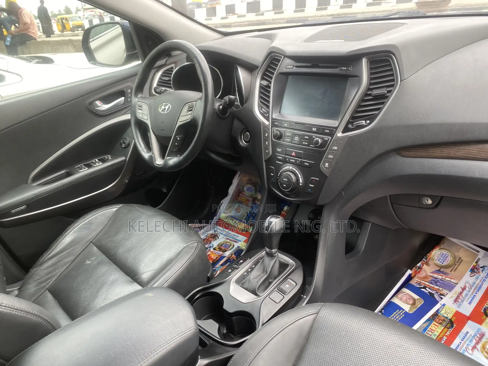 Hyundai Santa Fe Limited AWD 2016 Blue