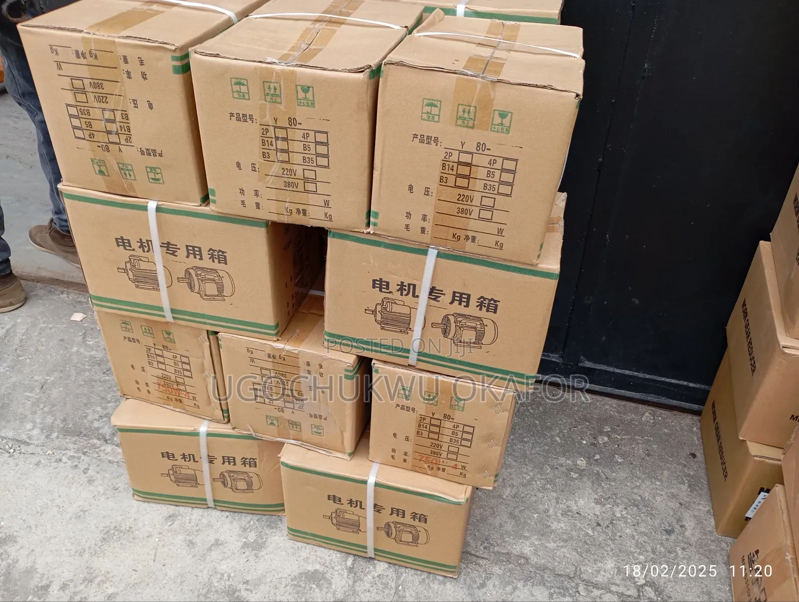 Electric Motor Sachet Water Machine