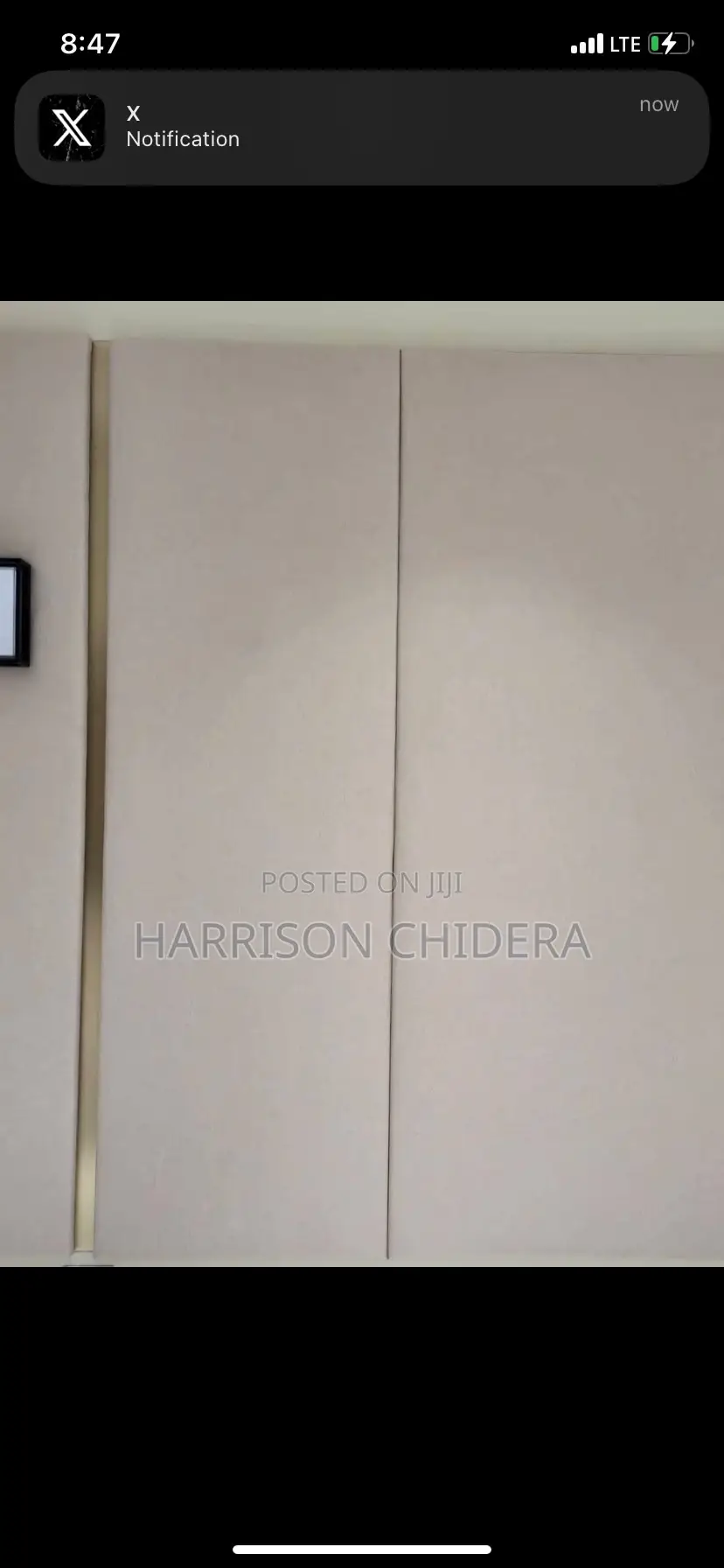 Cream Color Acoustic Panel