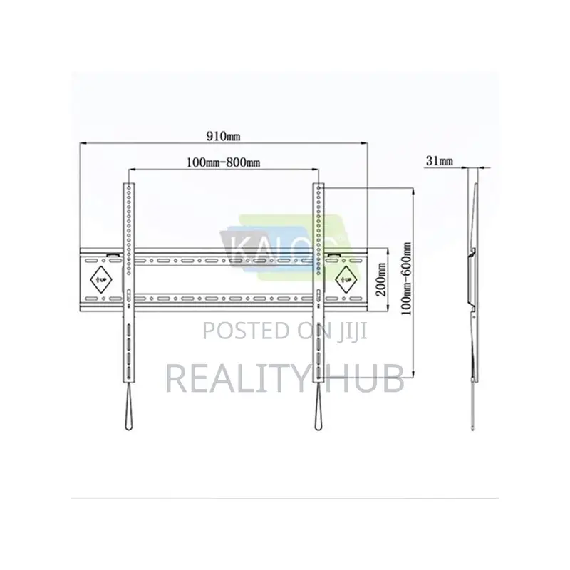 Kaloc TV Wall Bracket 40 - 100''