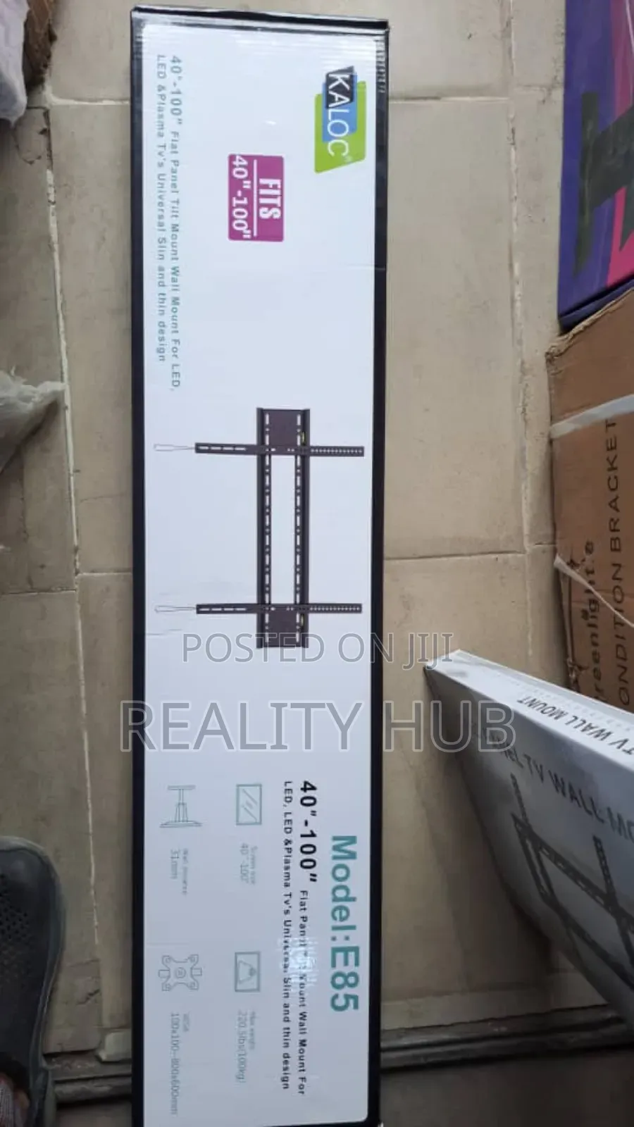 Kaloc TV Wall Bracket 40 - 100''