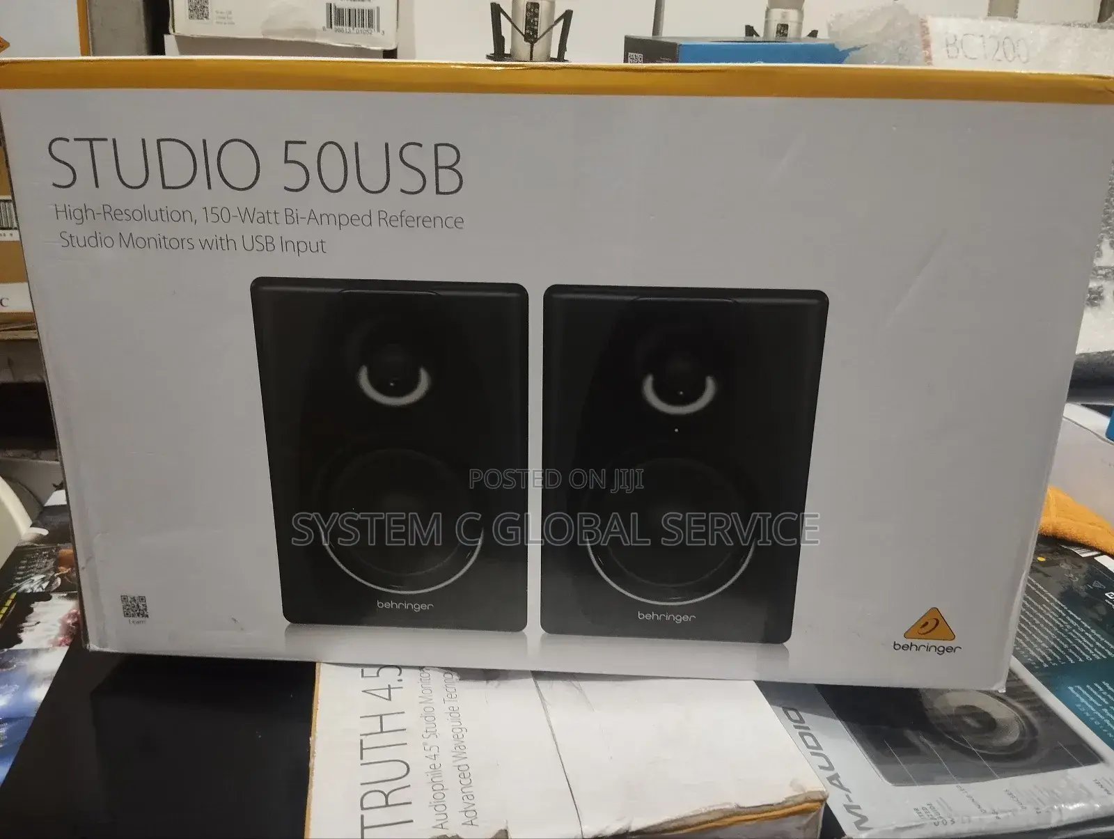 Behringer Professional Studio Monitor Speaker Studio 50usb