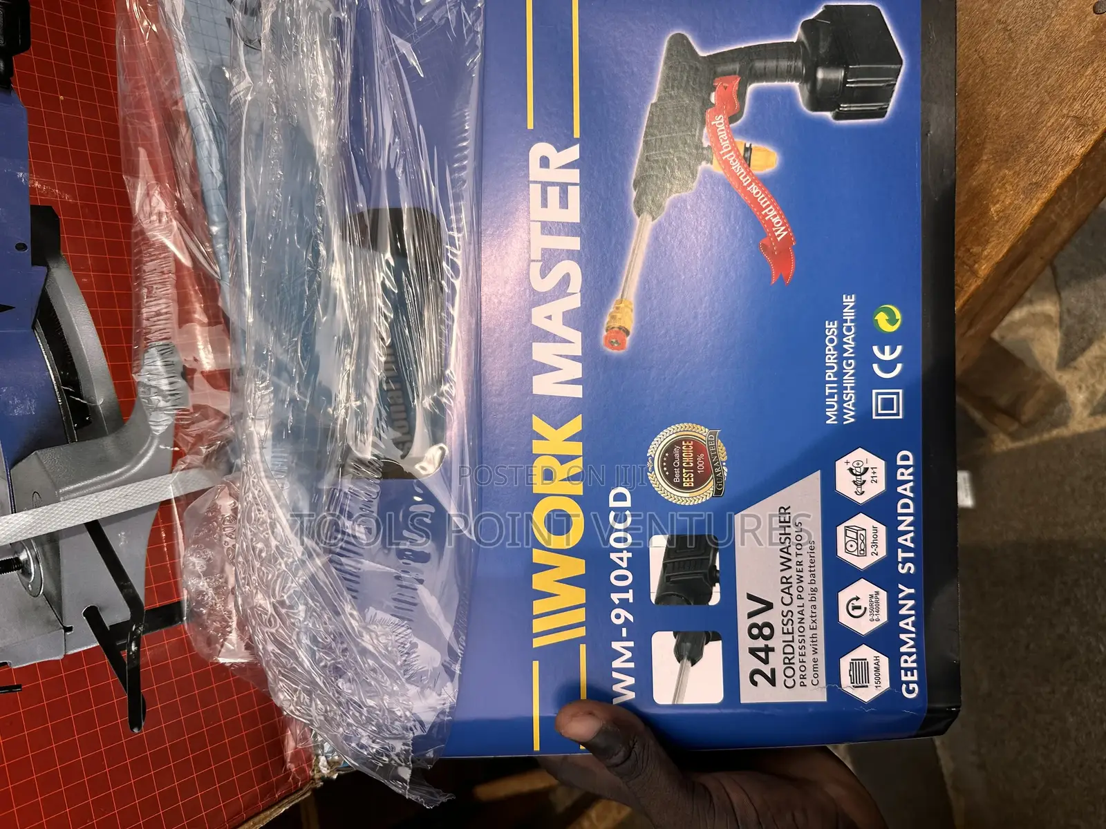 Cordless Pressure Washer 248V