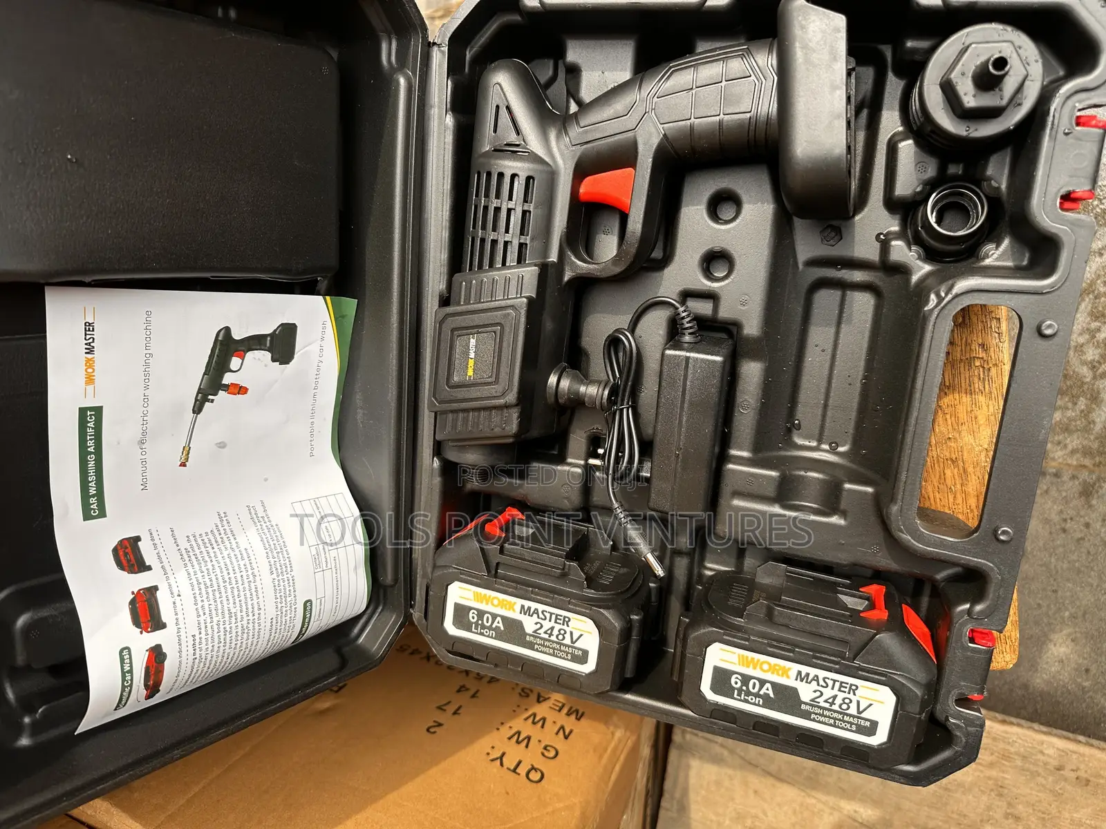 Cordless Pressure Washer 248V