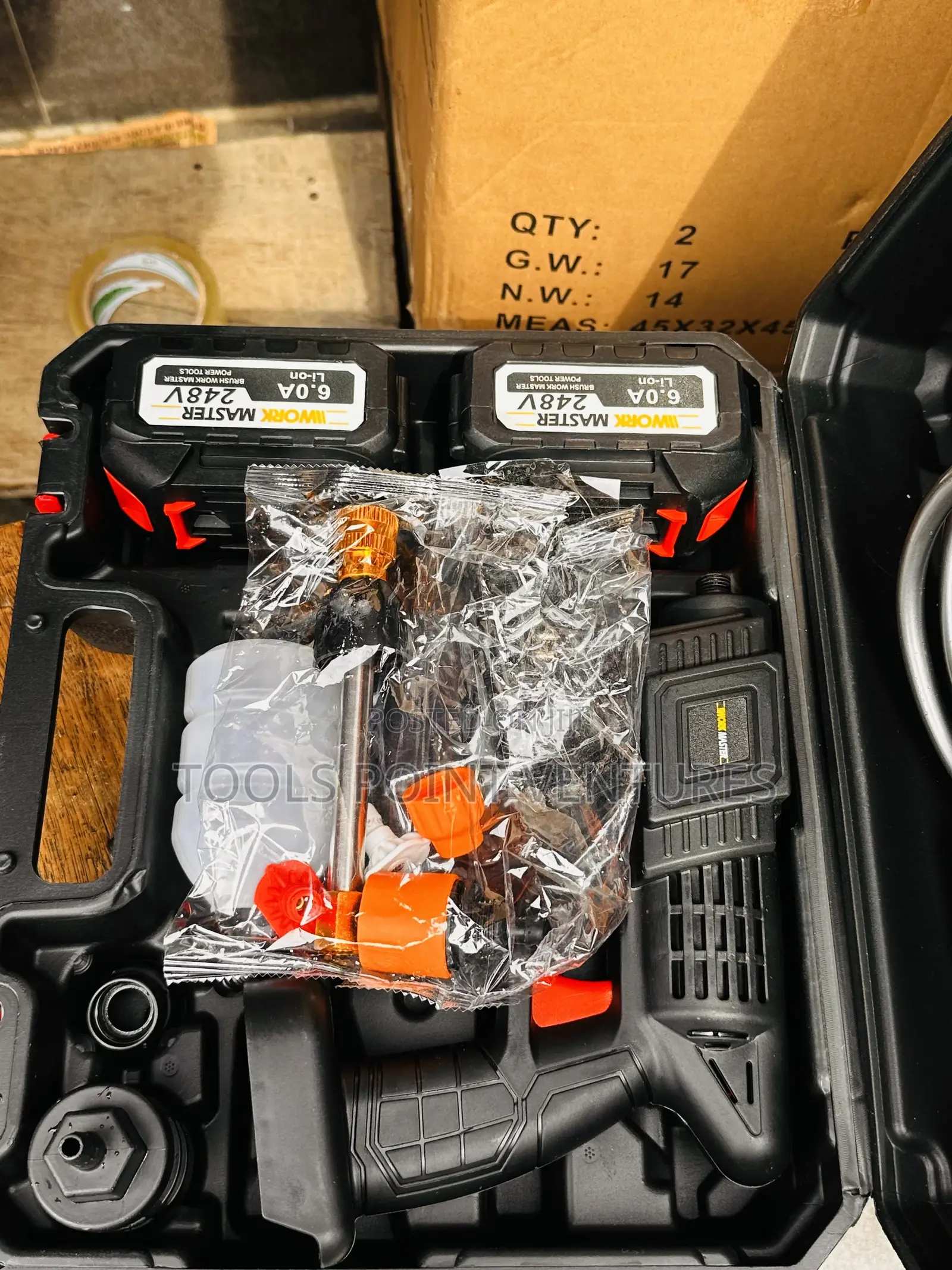 Cordless Pressure Washer 248V
