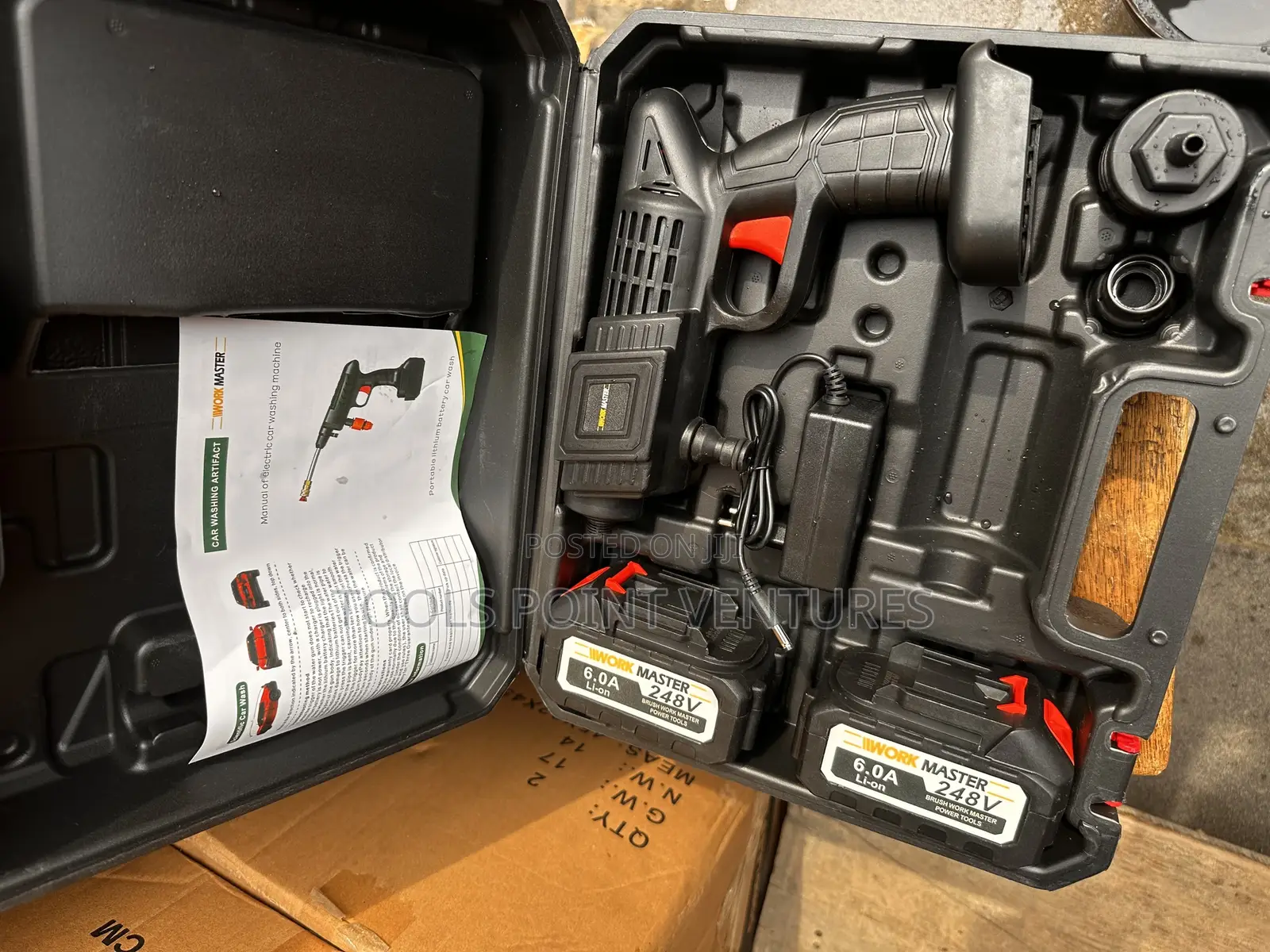 Cordless Pressure Washer 248V