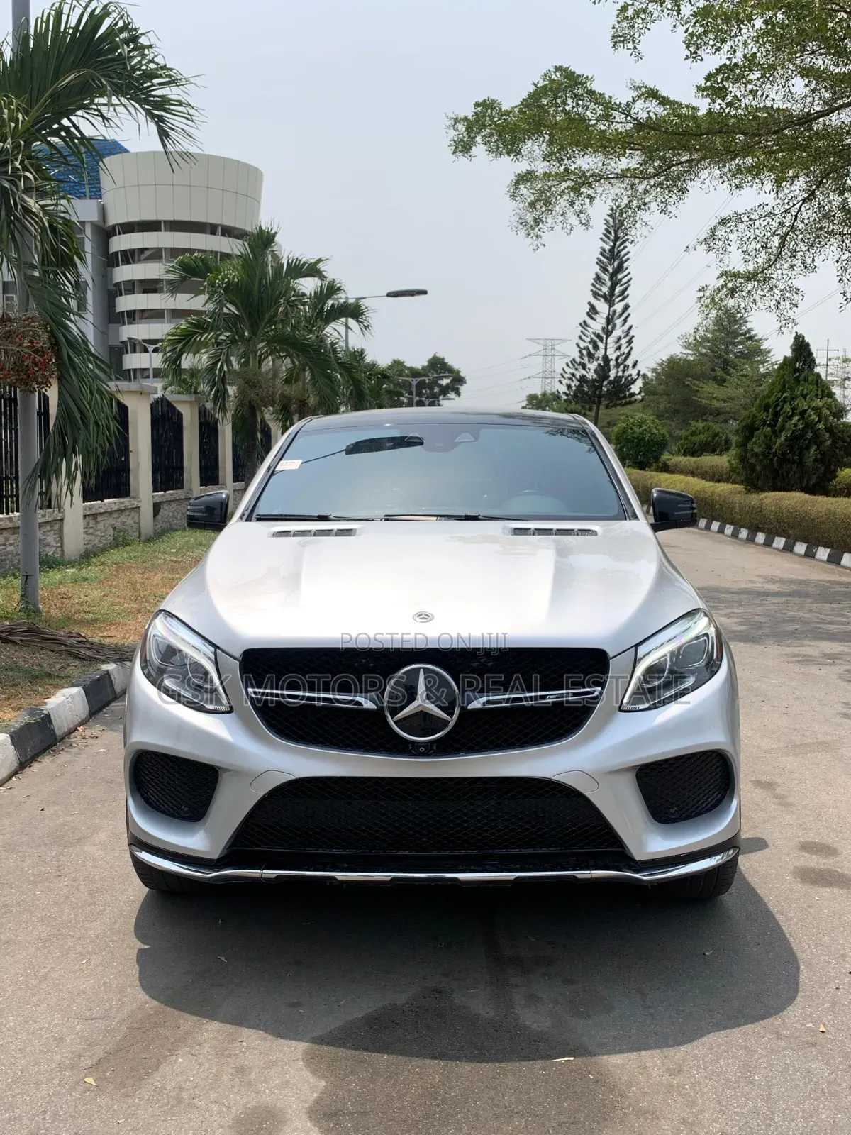 Mercedes-Benz GLE-Class AMG GLE 43 4MATIC 2018 Silver