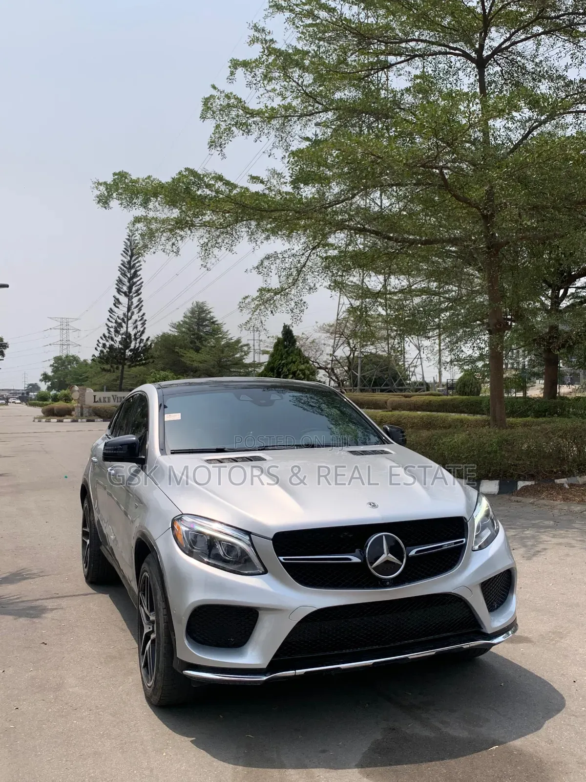Mercedes-Benz GLE-Class AMG GLE 43 4MATIC 2018 Silver
