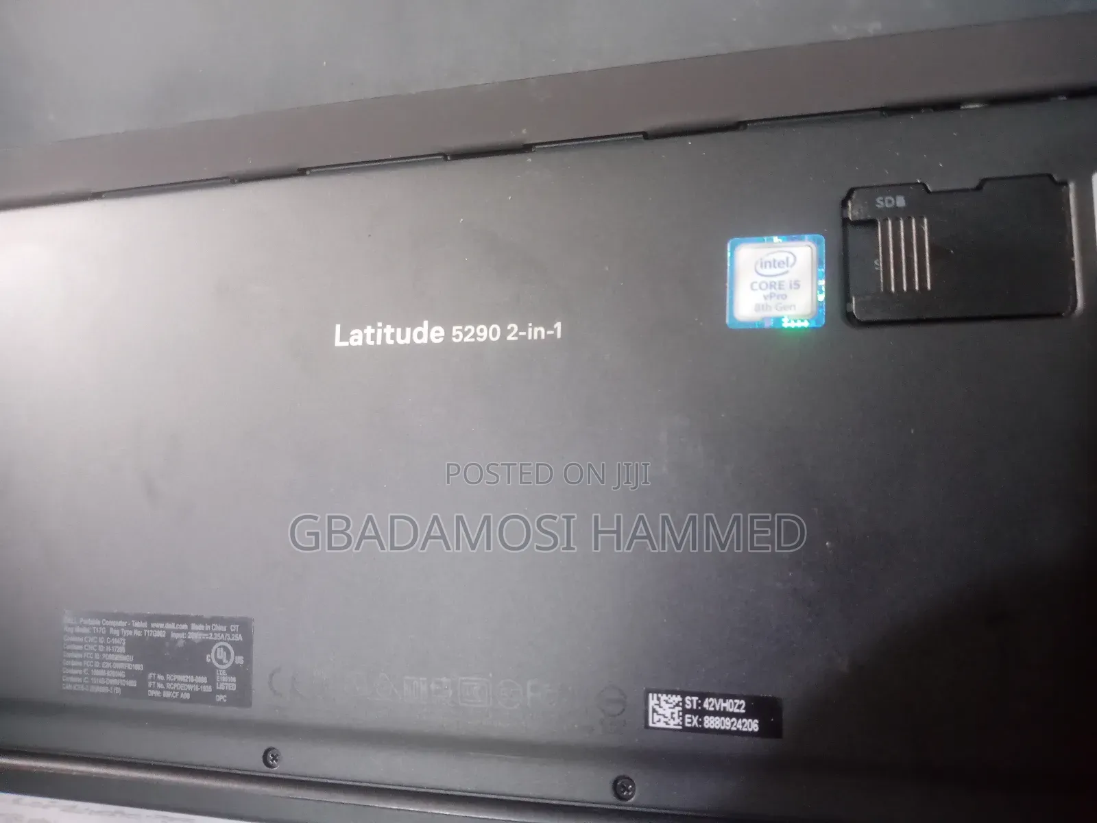 Laptop Dell Latitude 5285 8GB Intel Core I5 SSD 256GB