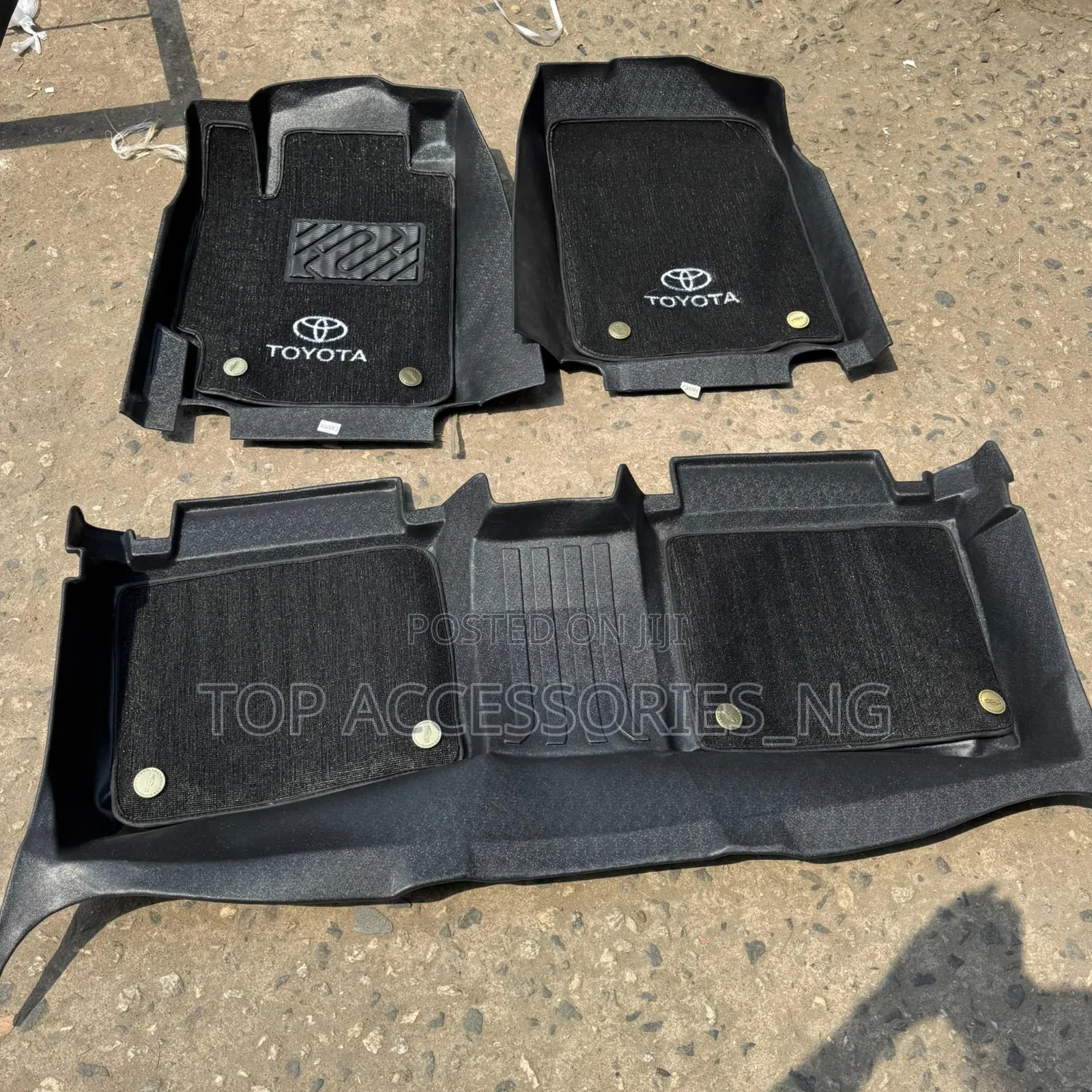 Double Layer Foot Mat for Toyota Camry