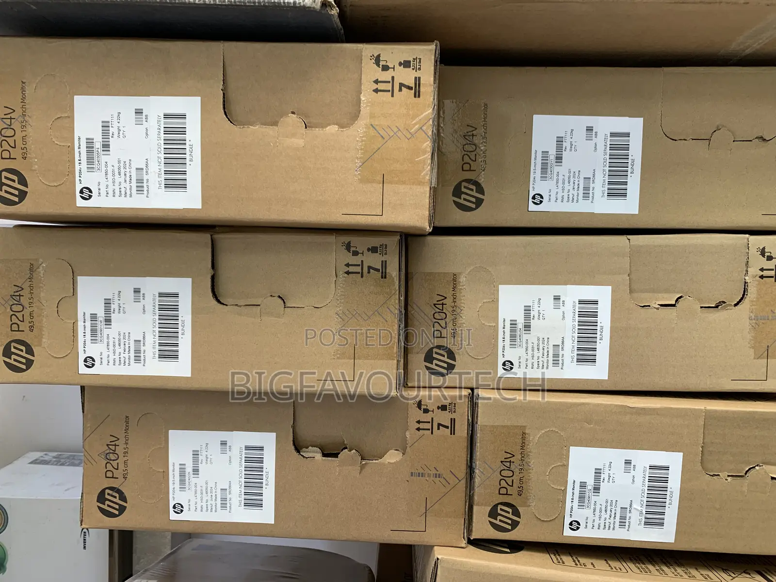 Hp P204v 19.5-Inch Monitor (5rd66aa)