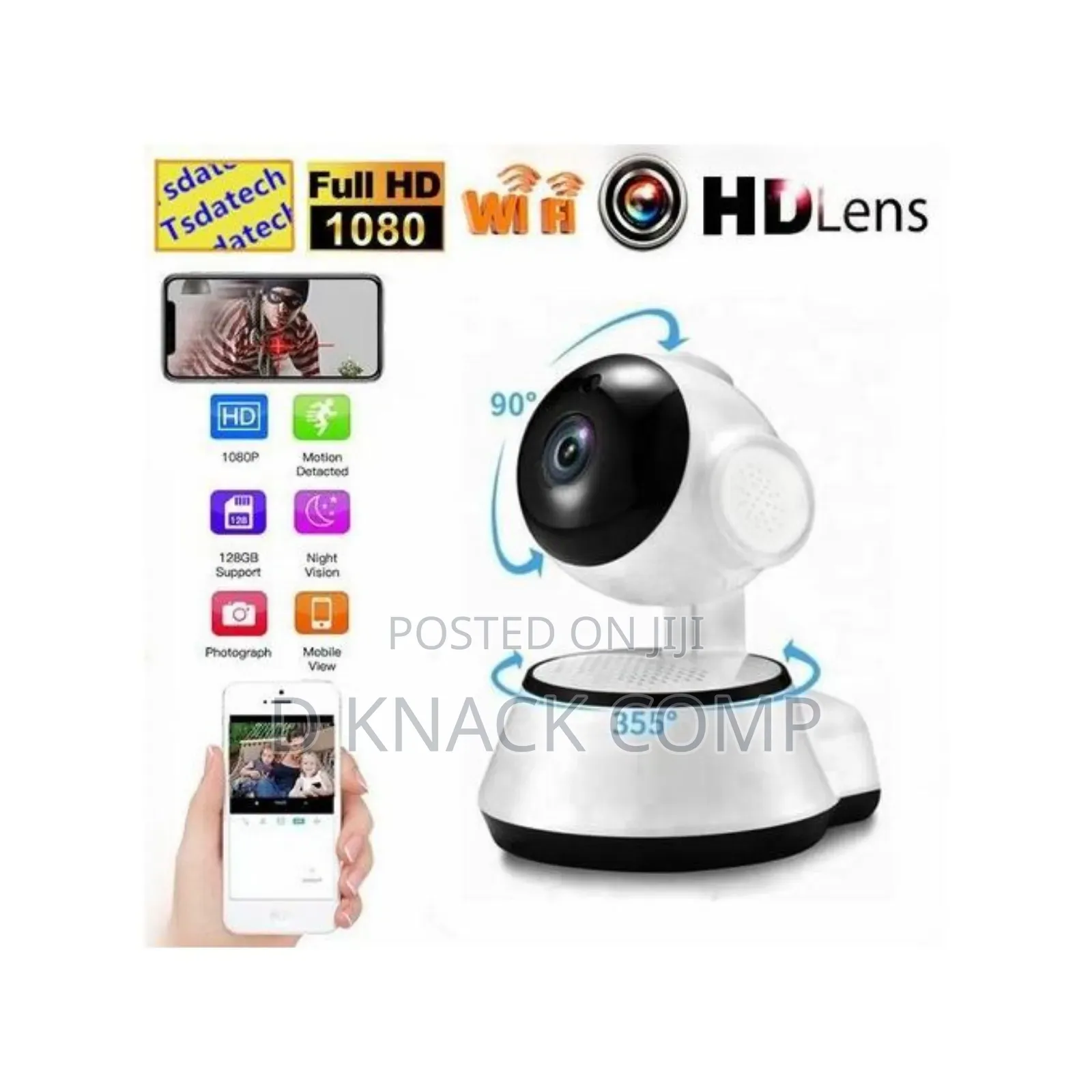 V380 Pro 2.4G Smart Wifi Surveillance / IP Camera