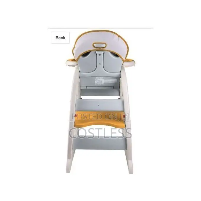 Unisex Children High Chair Convertible to Chair and Table