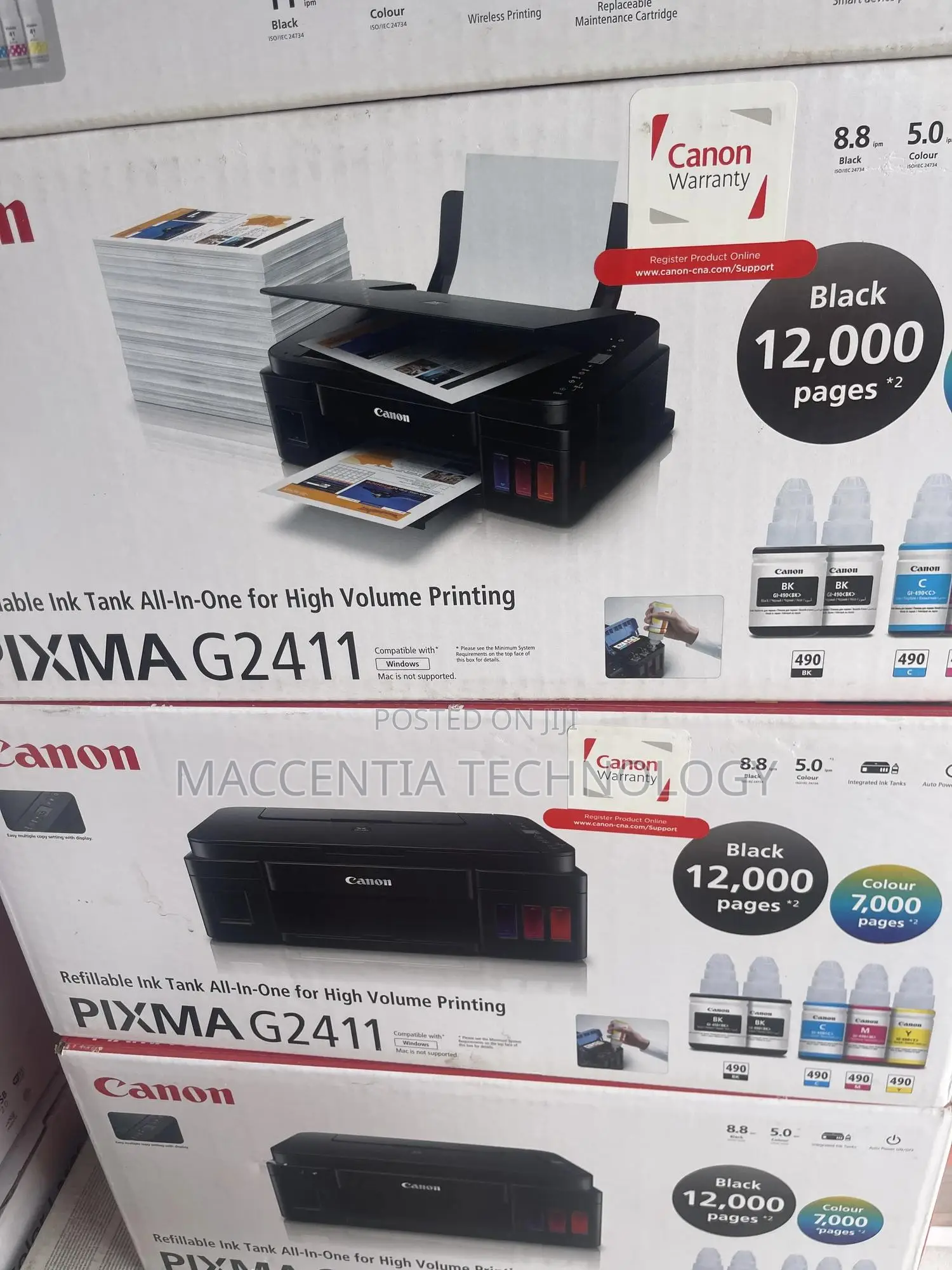 Canon PIXMA G2411 All-in-One Inktank Printer