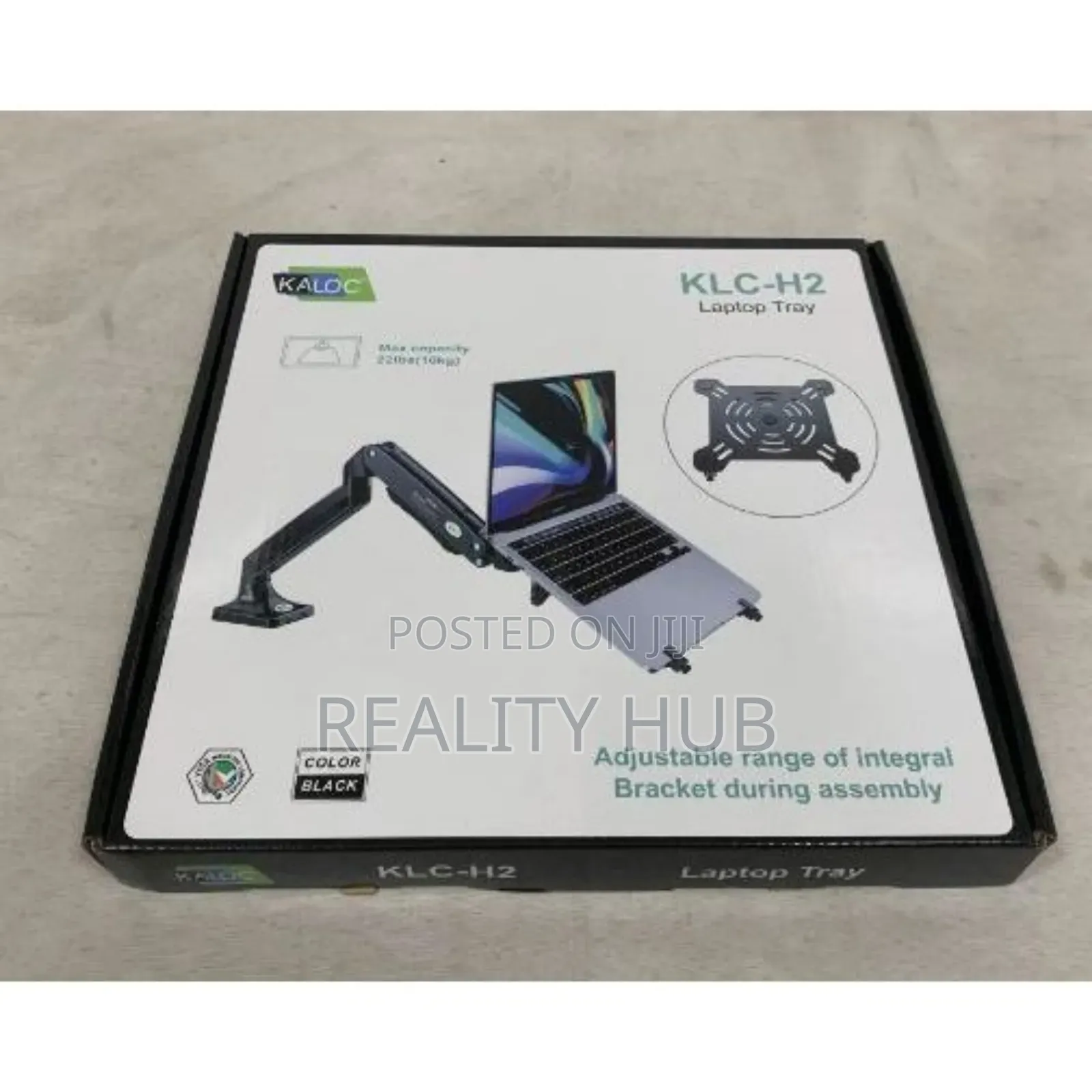 Kaloc KLC-H2 Laptop Holder, Support Up to 17.3 Inch Laptop