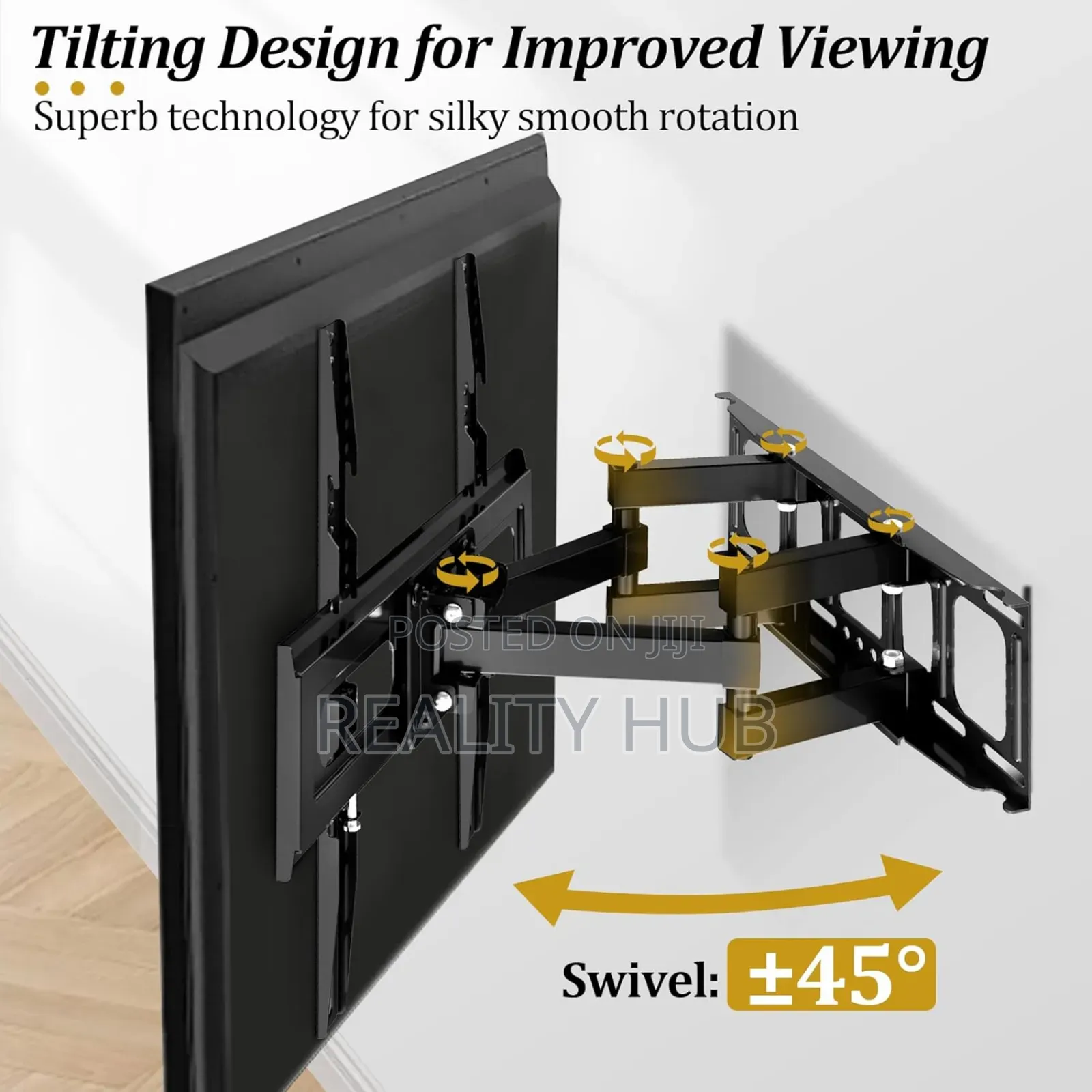TV Mount With Height Adjustment, TV Wall Mount Most 26-65