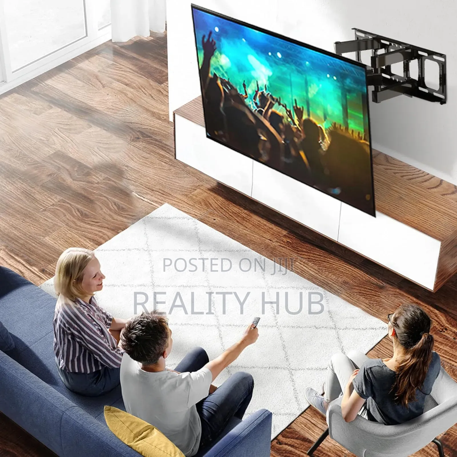 TV Mount With Height Adjustment, TV Wall Mount Most 26-65