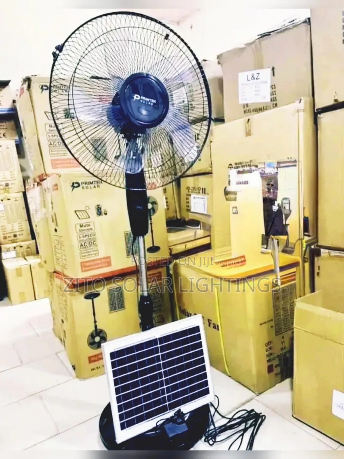 Yohako Solar Fan