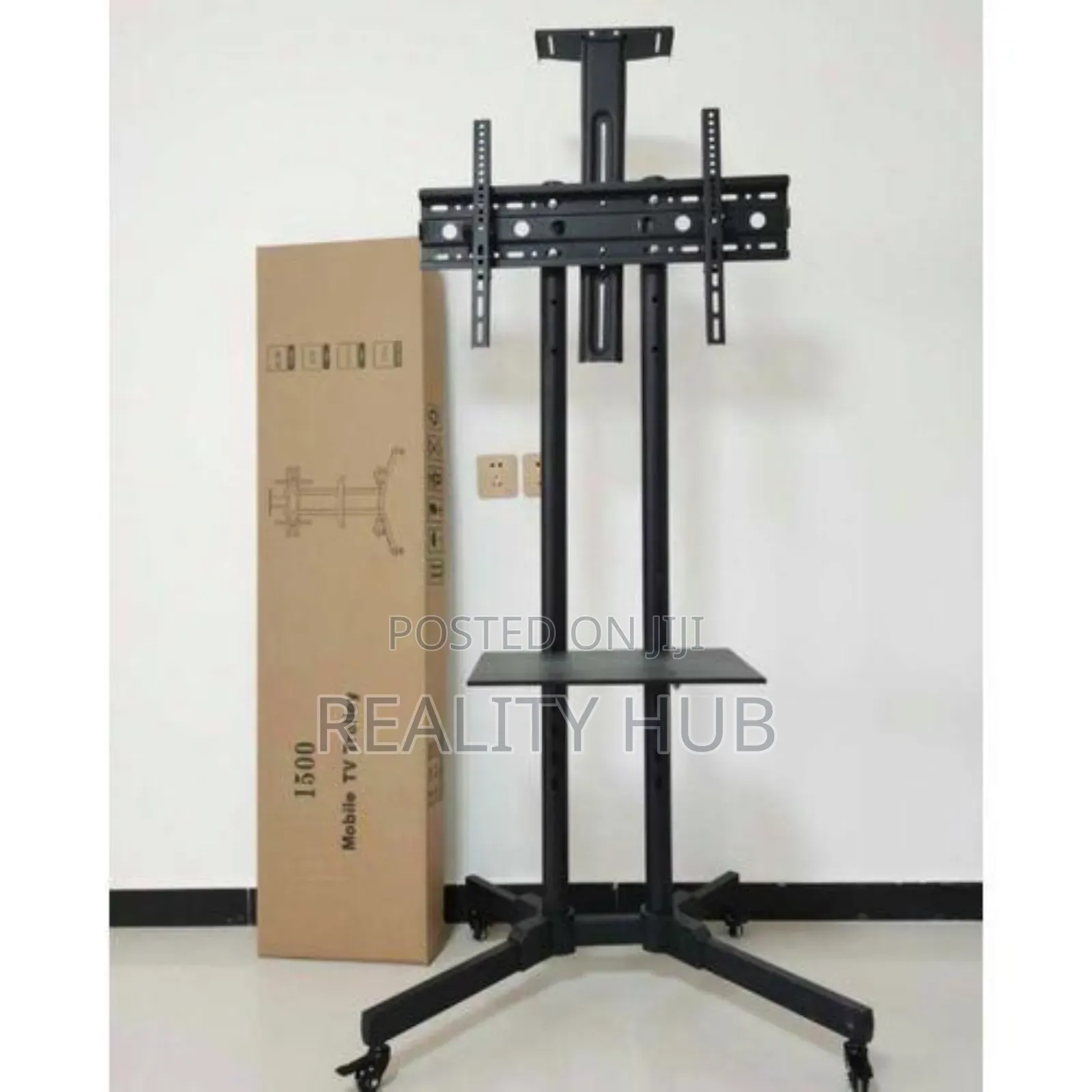 Mobile Trolley Tv Stand With Wheels 32" -M 65"