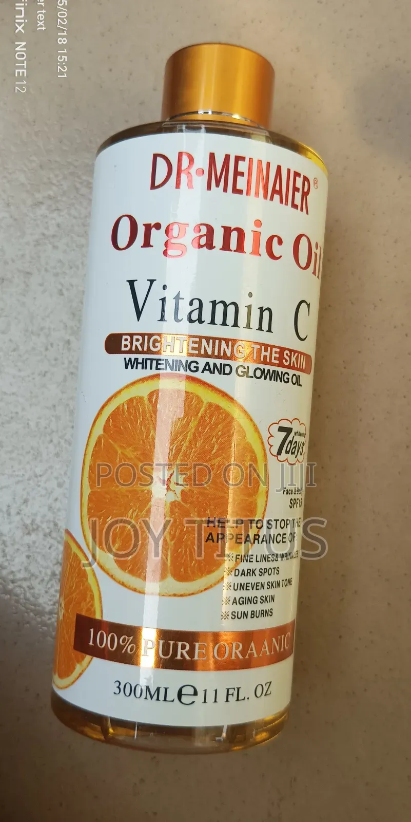 Dr. Meinaier Organic Vit C Glowing Oil