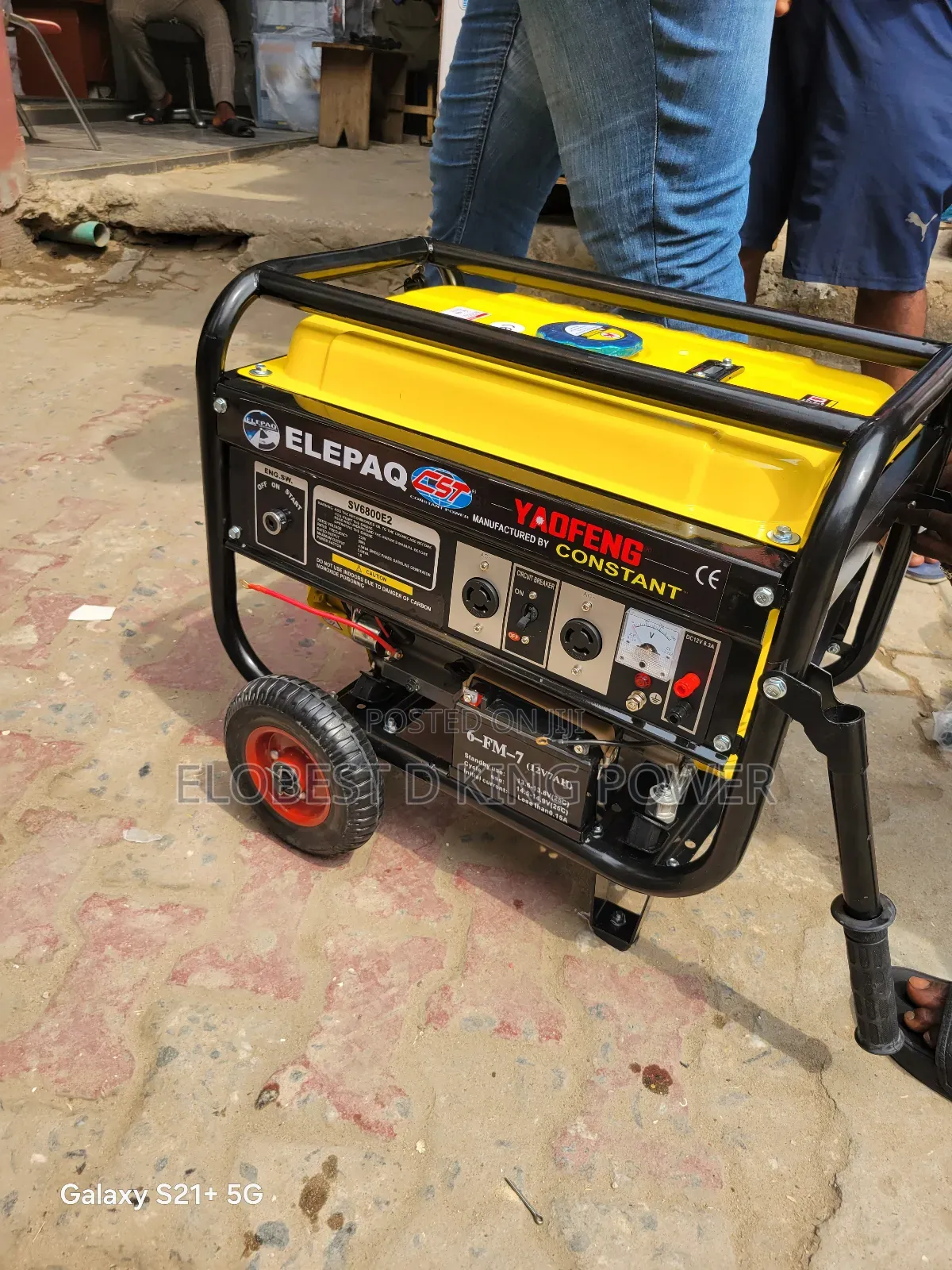 4.5kva Elepaq Constant Petrol Generator