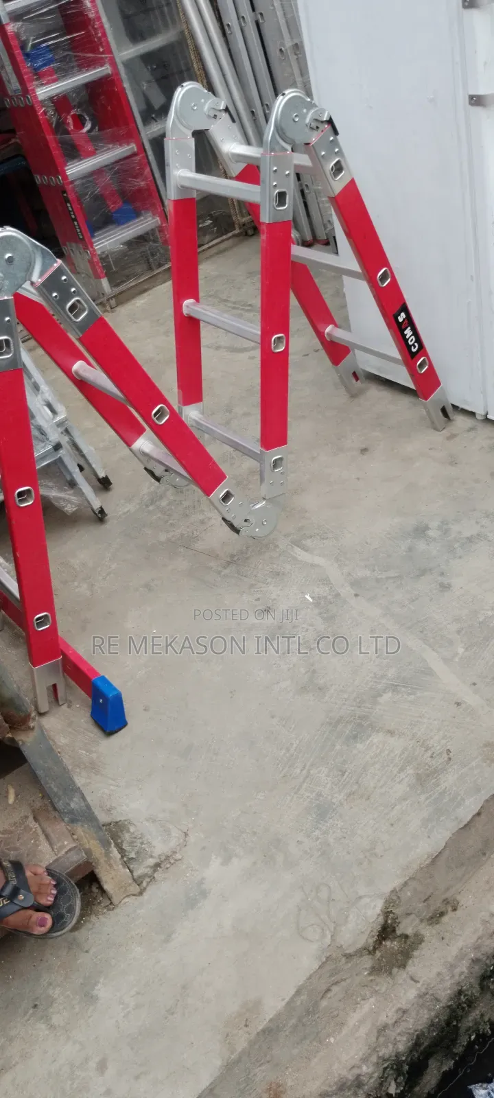 4X3(12ft) Fiberglass Multi Purpose Ladder