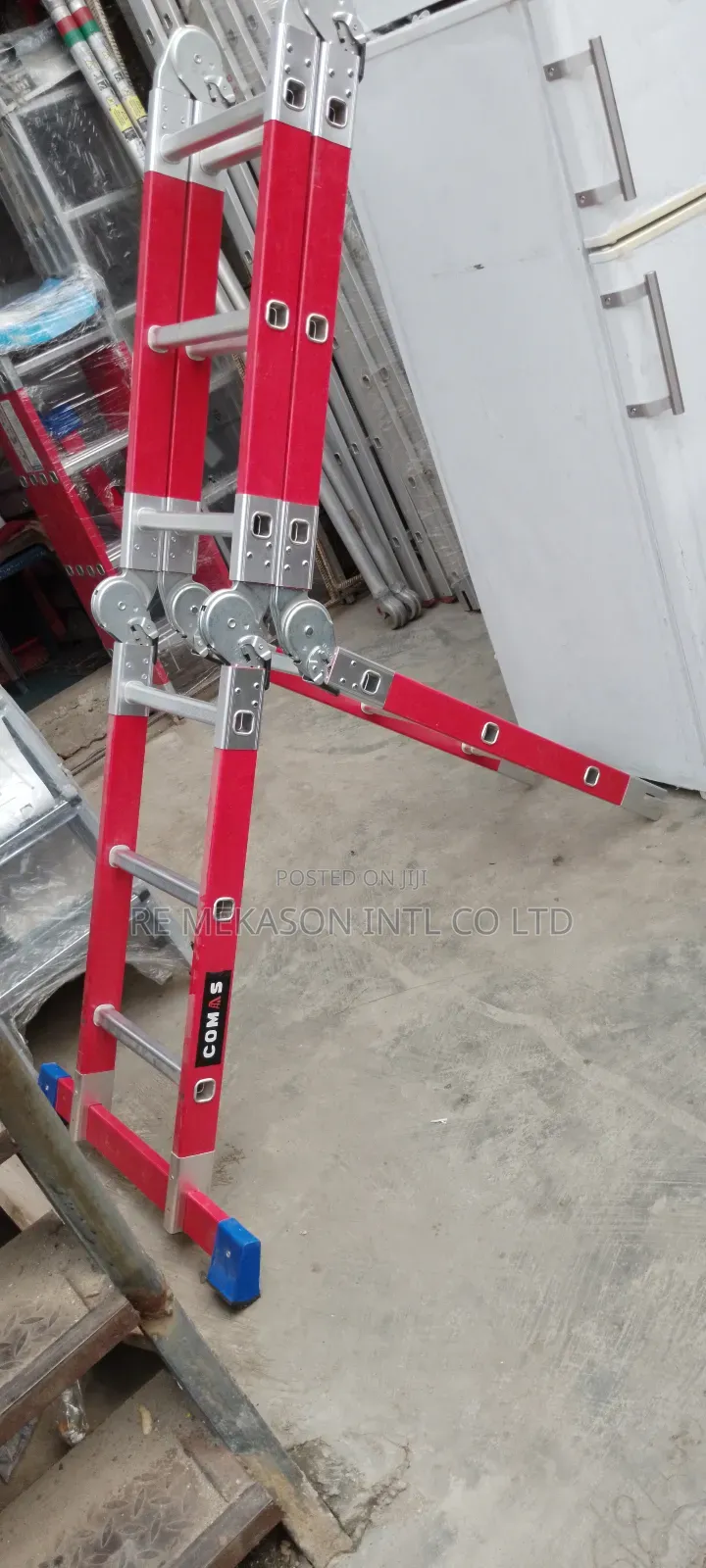 4X3(12ft) Fiberglass Multi Purpose Ladder