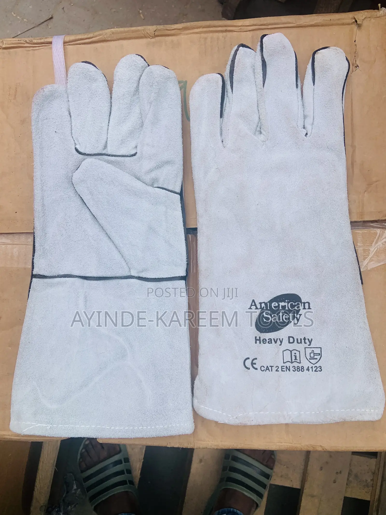 Leather Hand Glove Heavy Duty