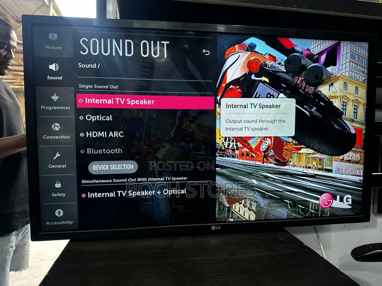 LG 32inches Smart Tv 2022