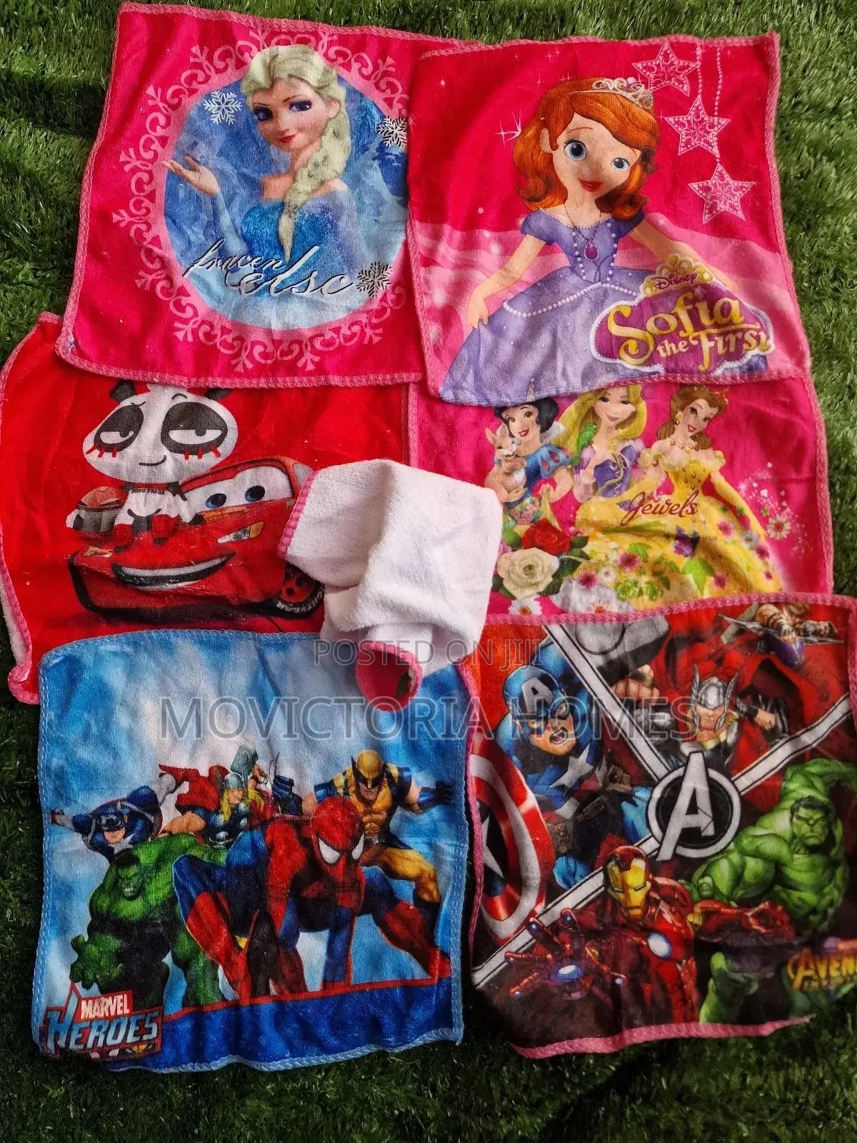 Face Towel Children Partypacks Kids Party Pack Towel
