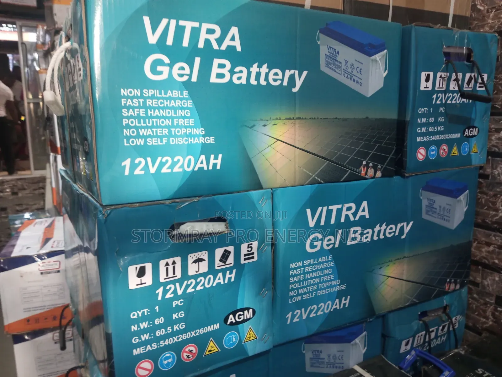 220ah Dry Gel Battery