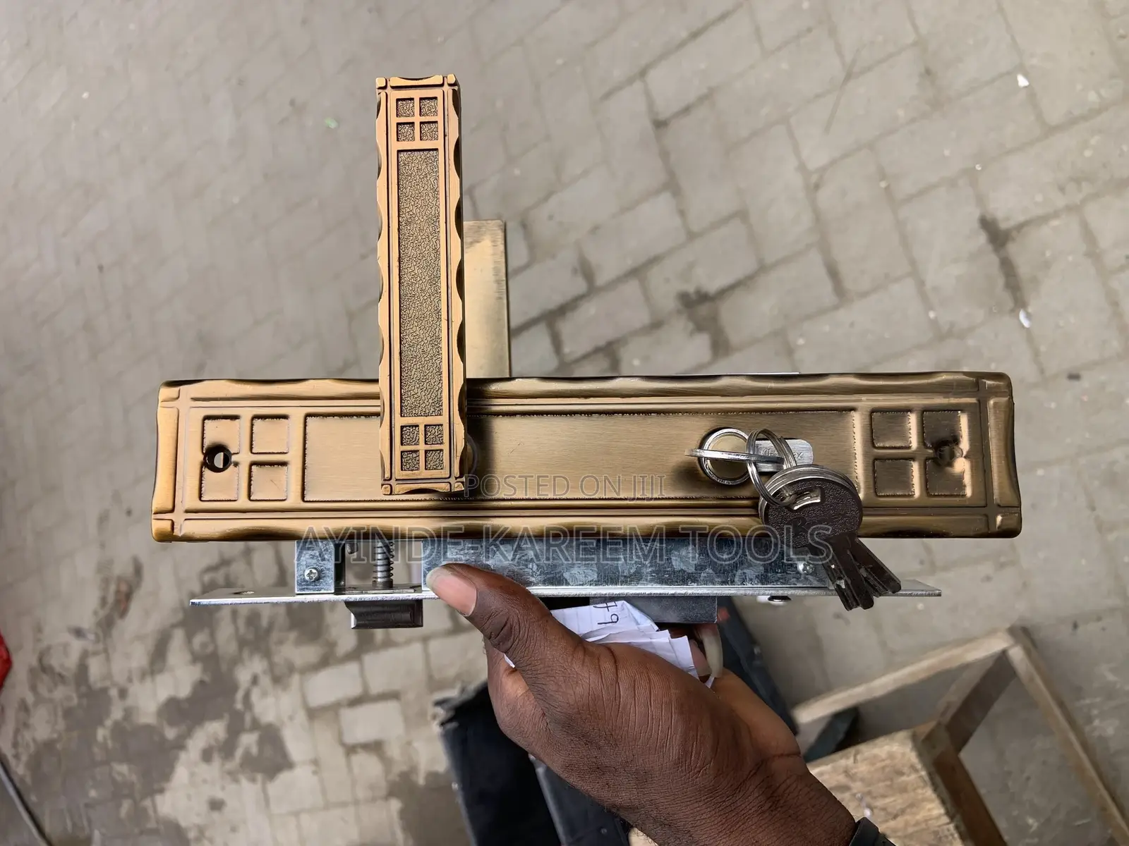 Complete Door Lock With Cylinder