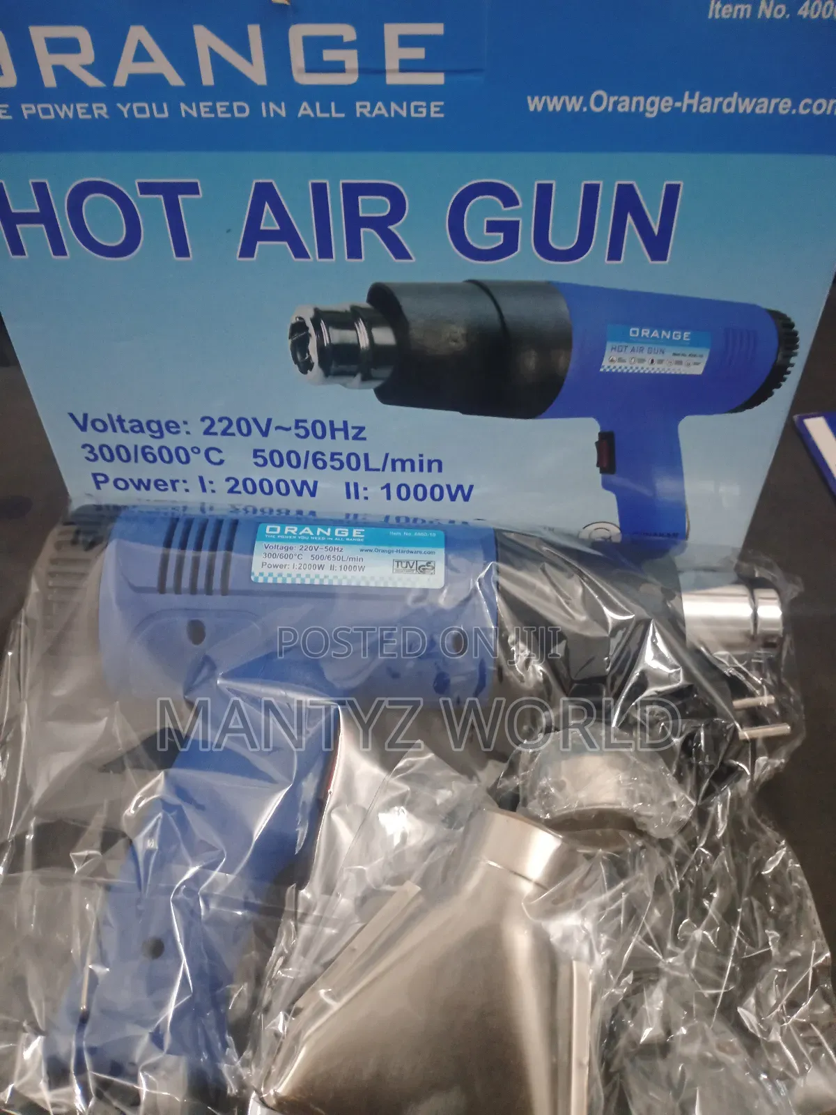 Orange Hot Air Gun
