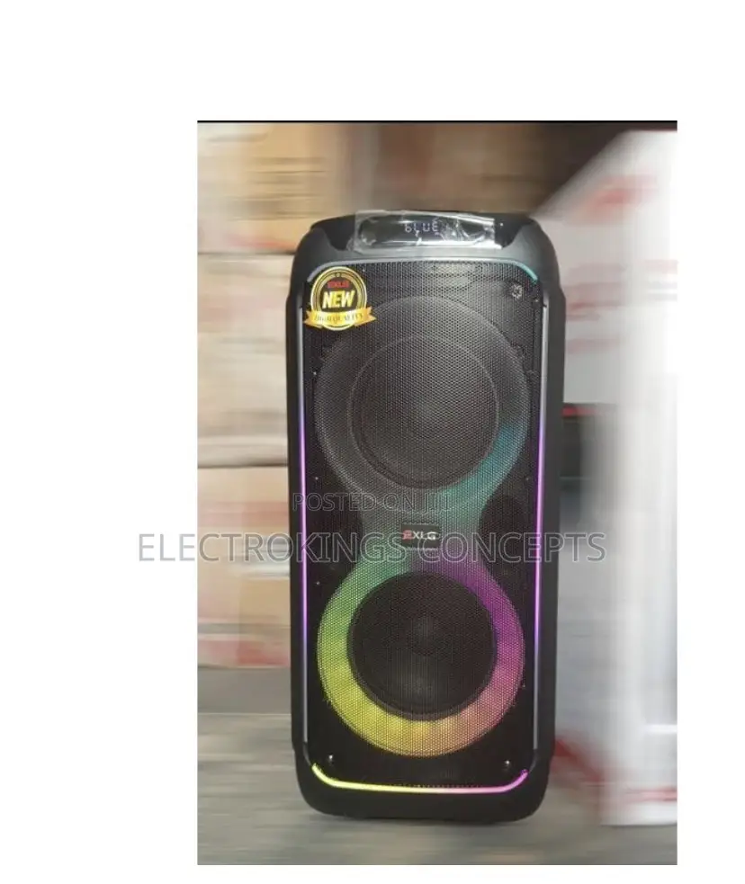 Rechargeable Indoor/Outdoor Party Speaker Available as Seen