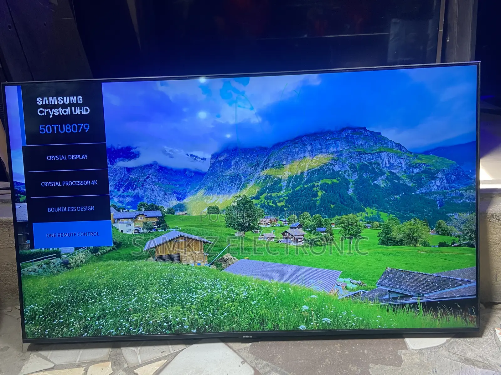Samsung Crystal Uhd Full Smart Tv With Airplay,Bluetooth