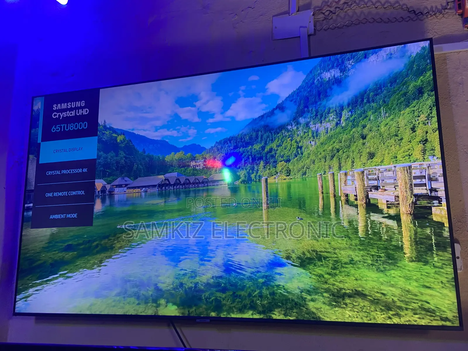 65 Inches Tu8000 Crystal Uhd Smart Tv
