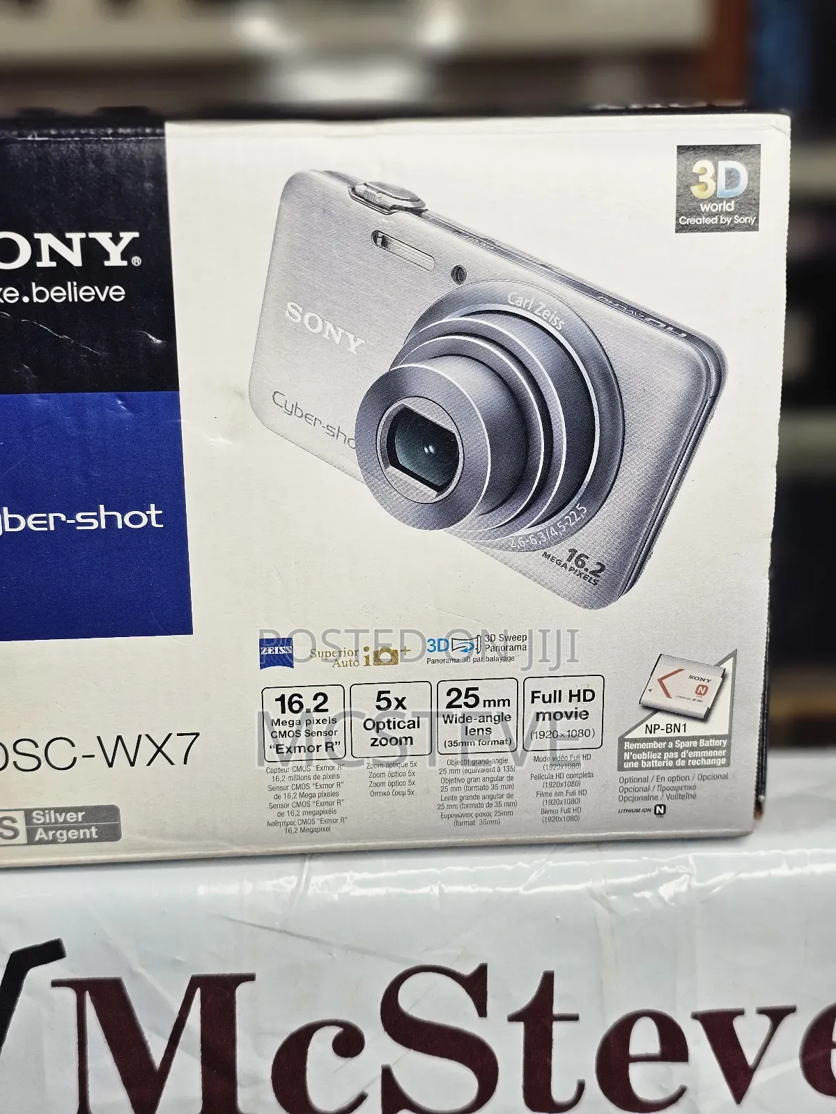 Sony Cybershot DSC-WX7 HD Digital Camera