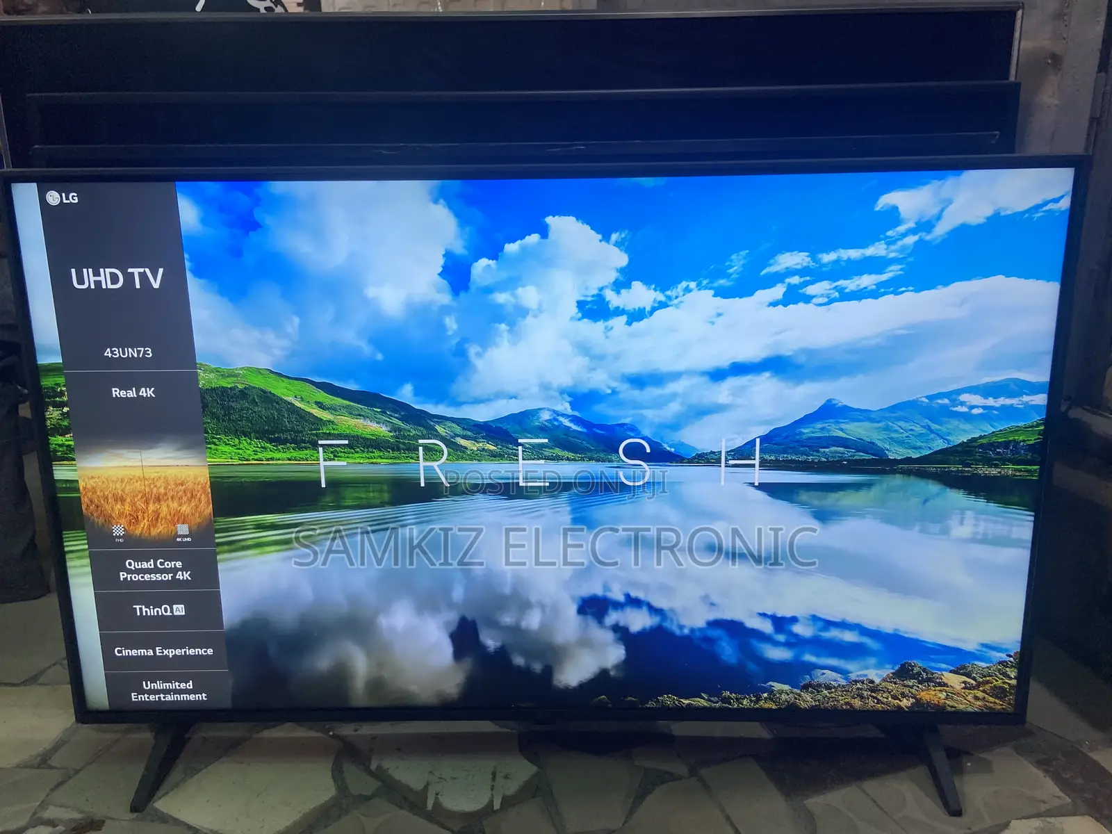 Lg Un73 43 Inch Smart Uhd Tv (Direct Uk Used)