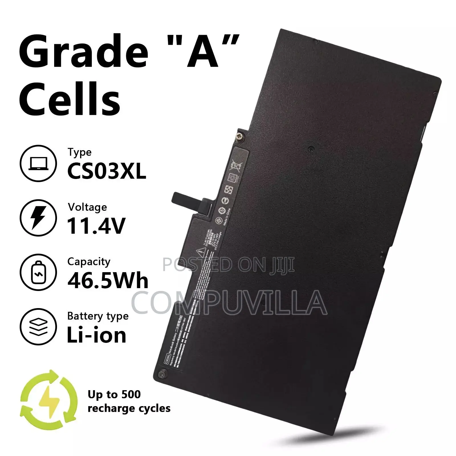 CSO3XL Original Battery for HP Elitebook 840 G3