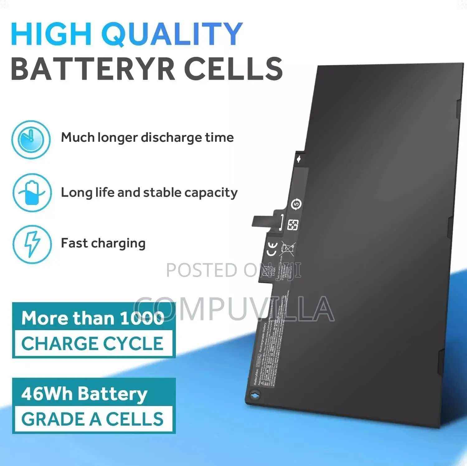 CSO3XL Original Battery for HP Elitebook 840 G3