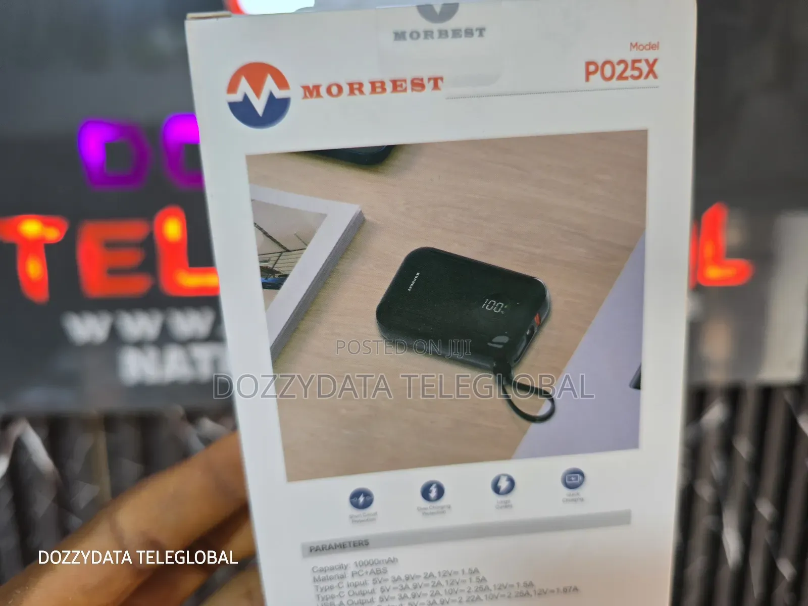 Morbest 10000mah 22.5W Large Capacity Powerbank P025X