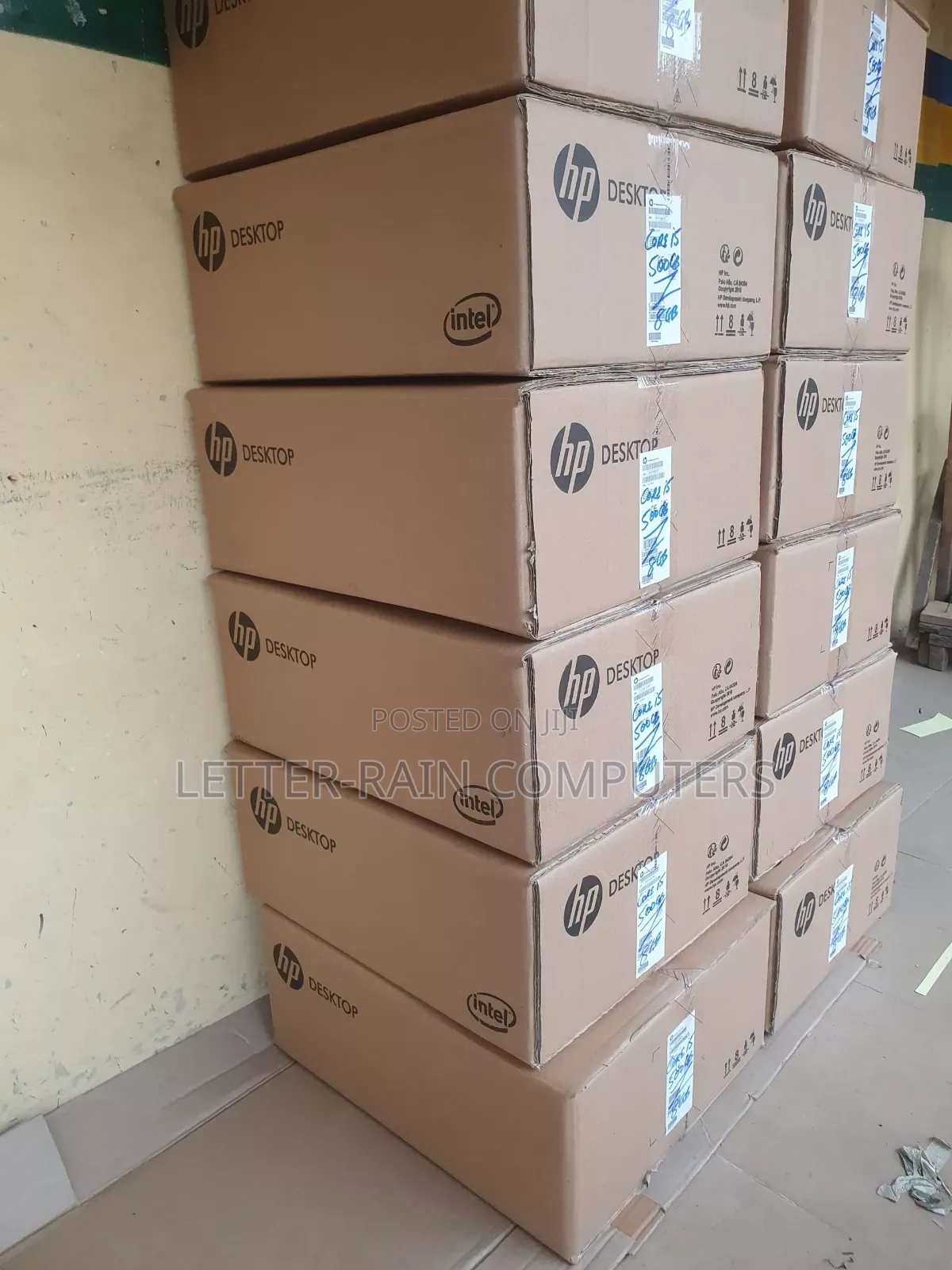 New Desktop + Monitor Corei.3. 8gb 1tb