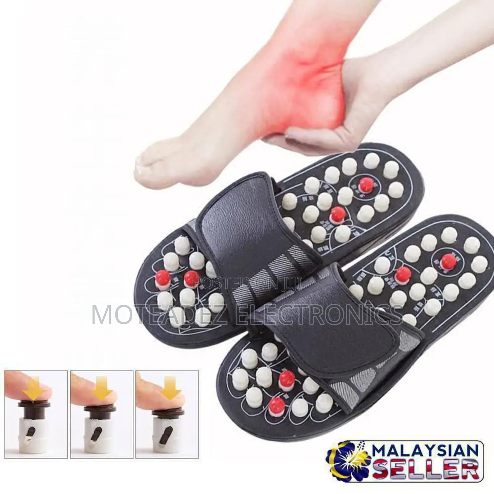 ABS Professional Acupuncture Feet Massage Slippers