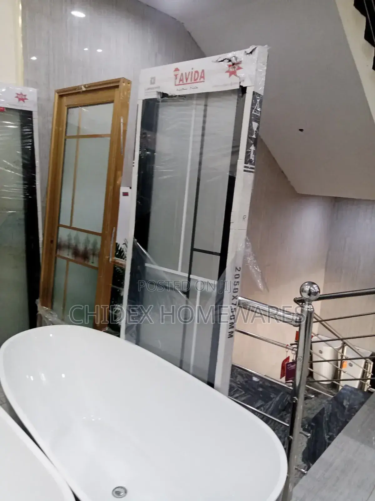 PVC Glass Door
