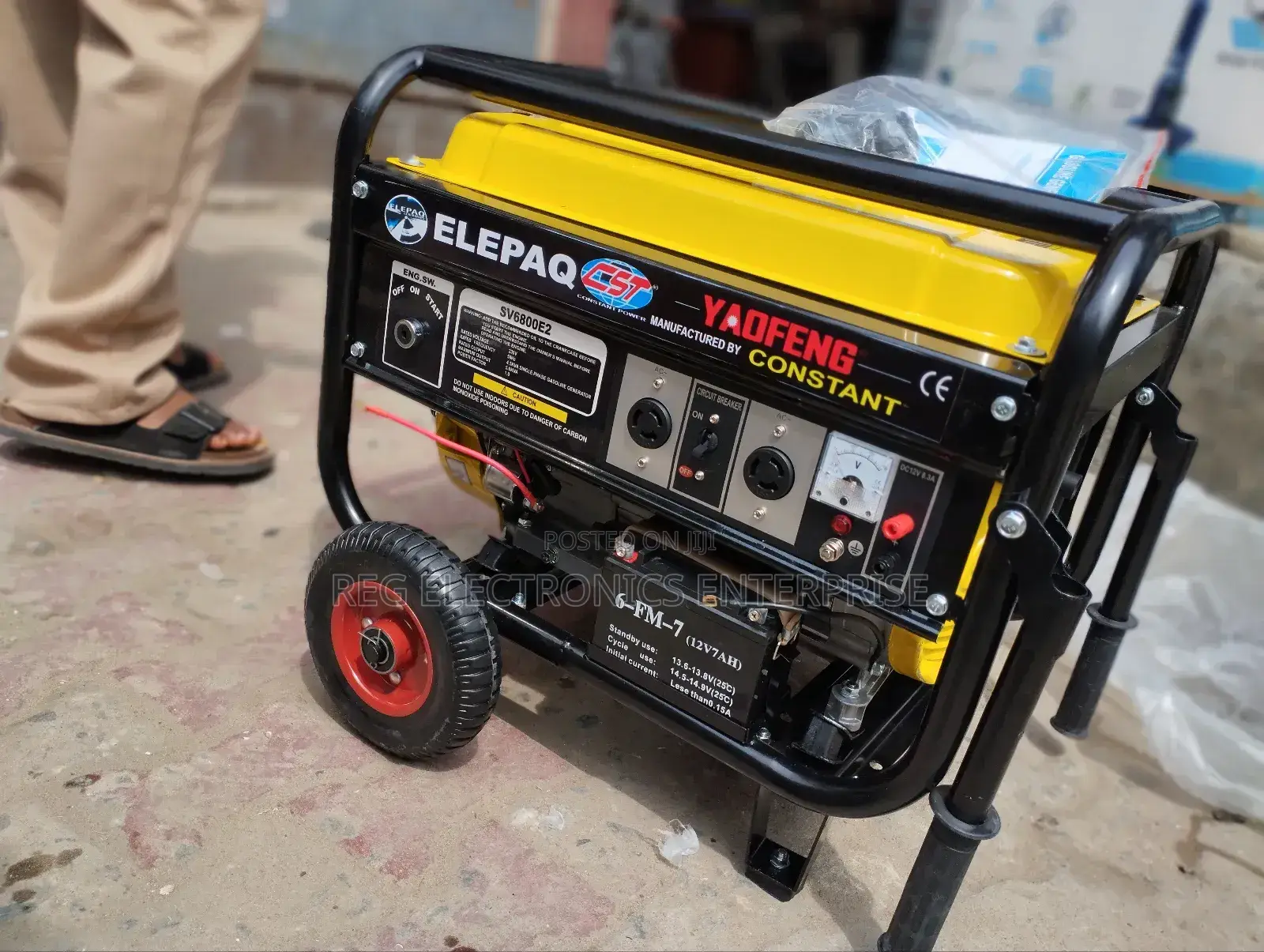 4.5kva 6800 Key Elepaq Constant